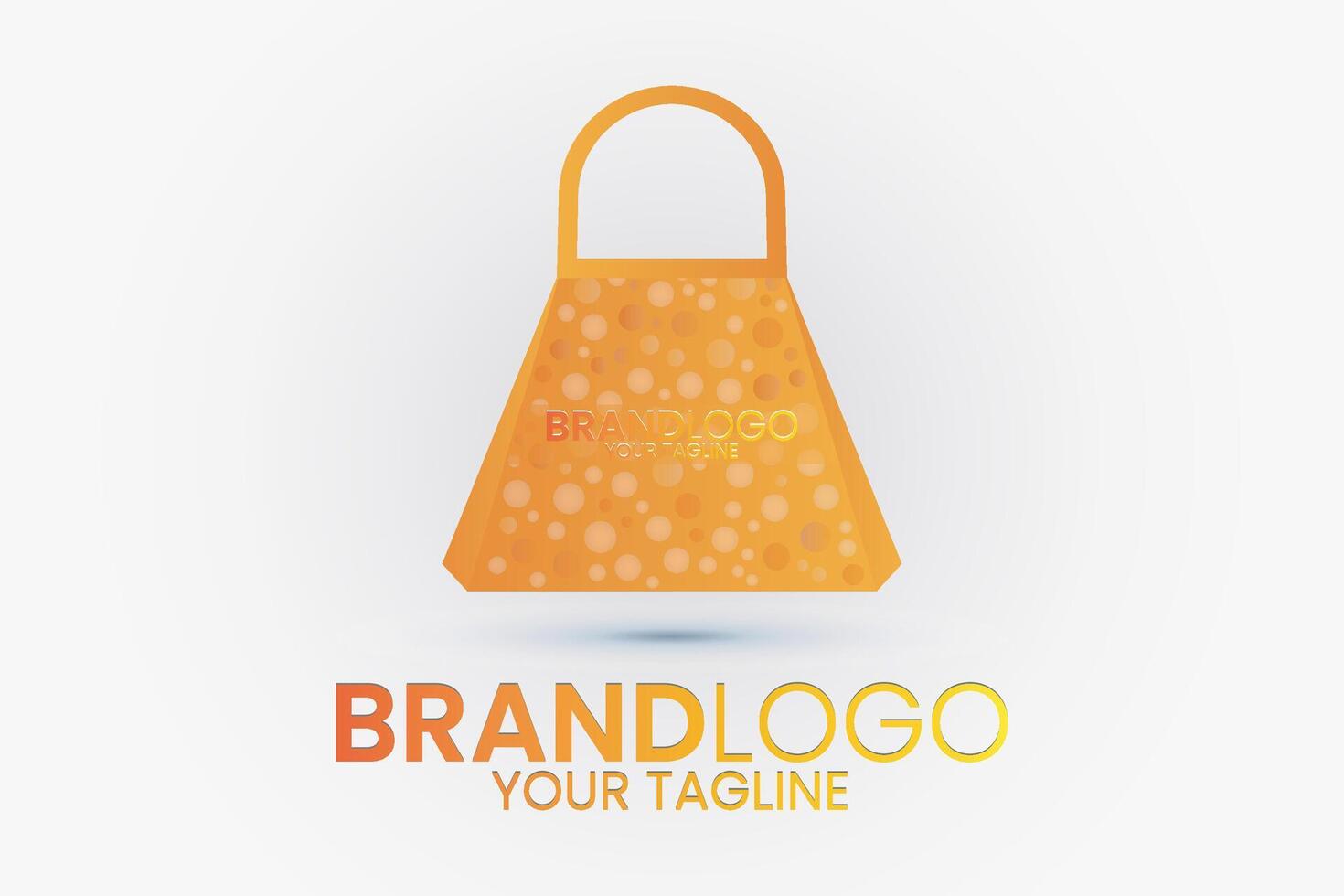 Bag logo or icon design. Shopping logo. vector