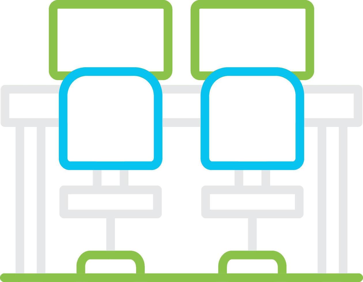 Coworking Bin Creative Icon Design vector