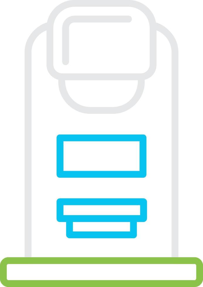 Mammogram Creative Icon Design vector