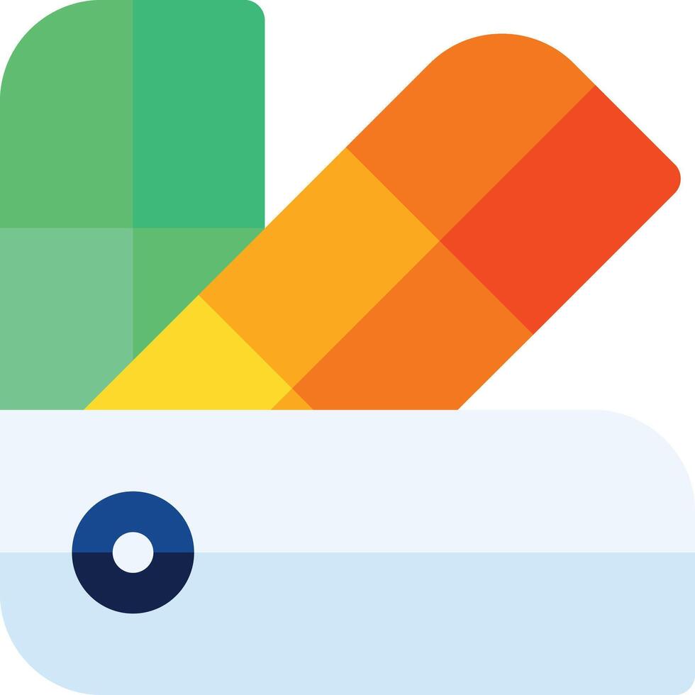 color selection illustration design vector
