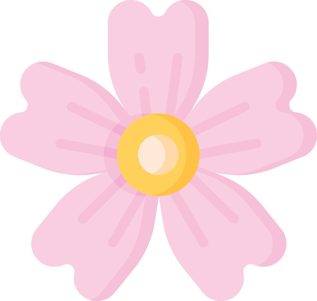 cherry blossom illustration design vector