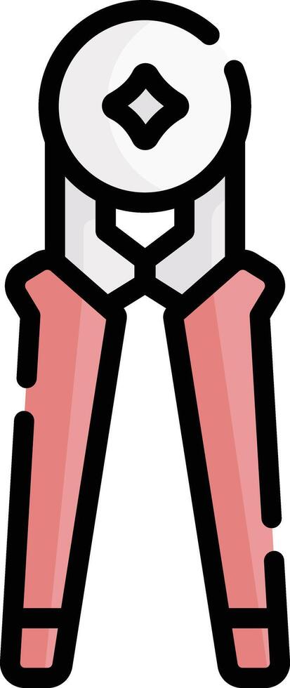 crimping illustration design vector