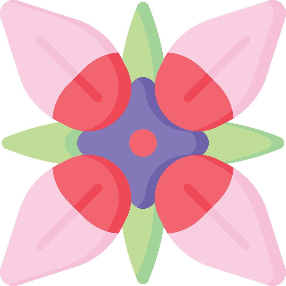 bouvardia illustration design vector
