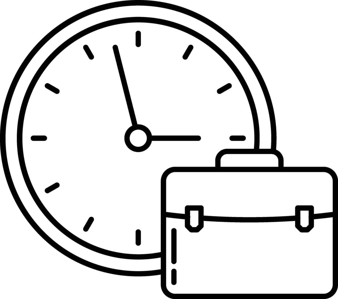 clock illustration design vector
