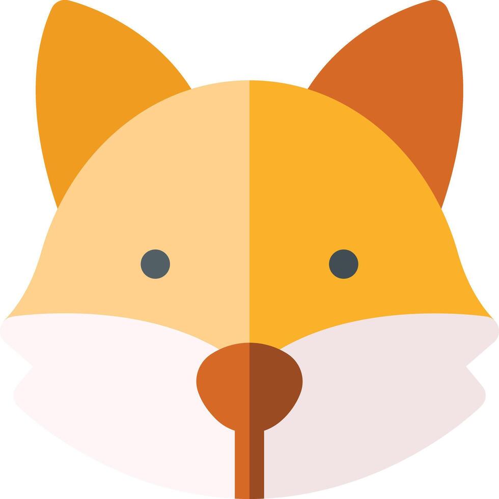 fox illustration design vector