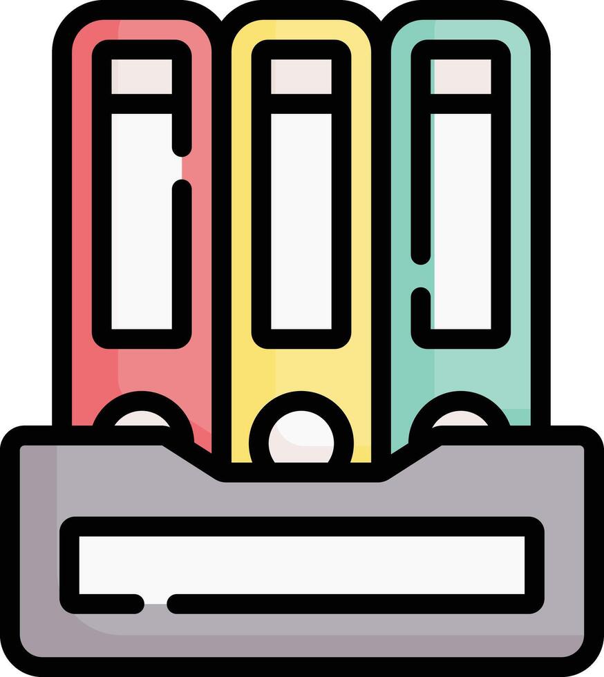 binder illustration design vector