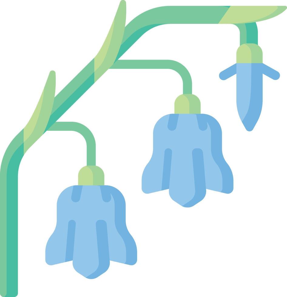 bluebell illustration design vector
