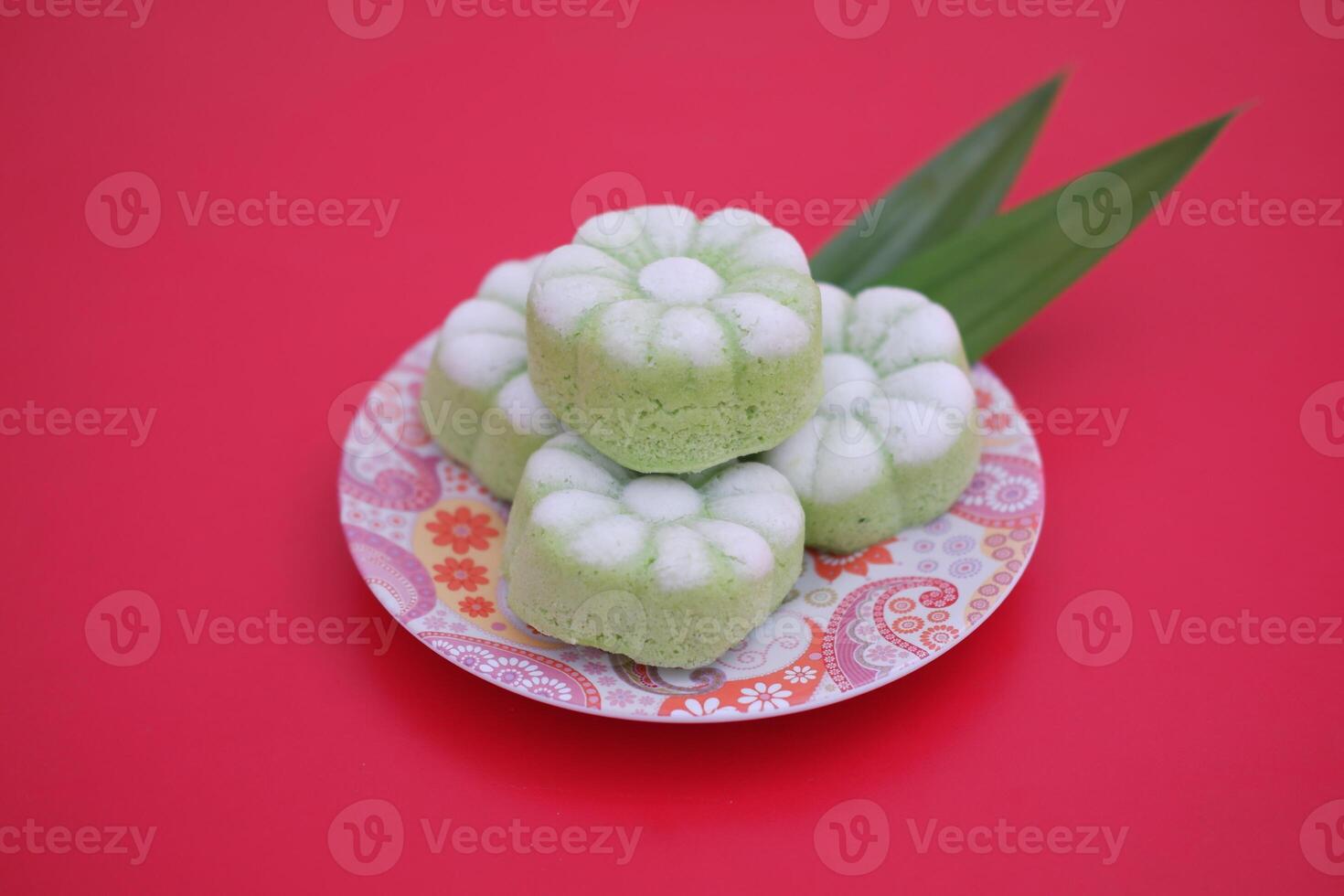 Kue Putu Ayu is one of the traditional wet cakes that have a soft texture. photo