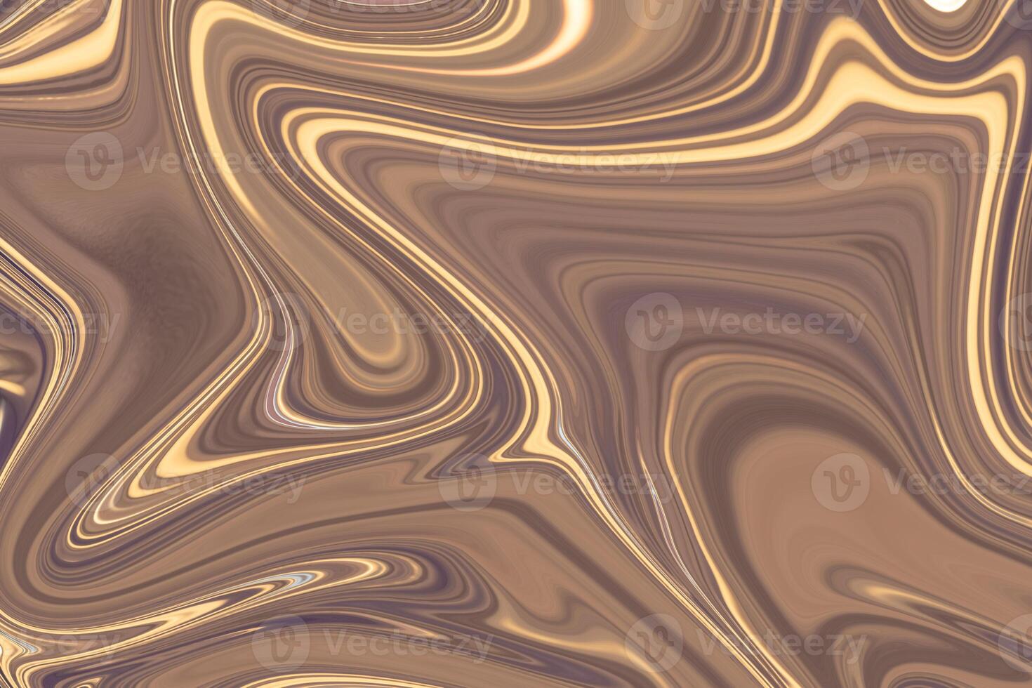 Brown swirl fluid melting flowing liquid motion abstract background photo