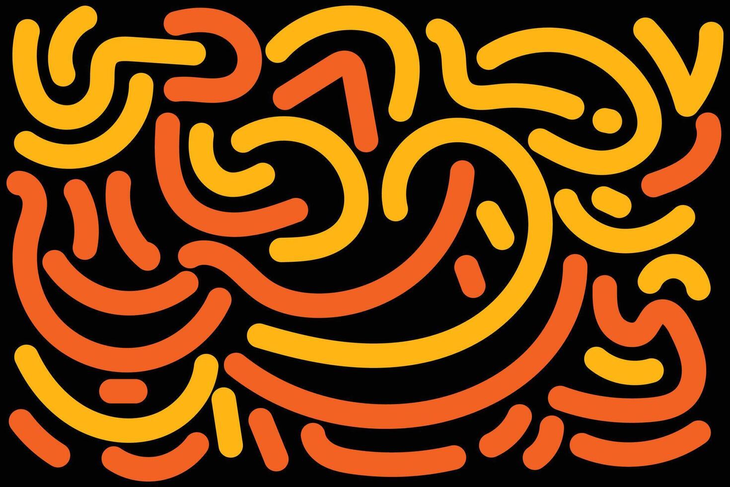 Abstract Background Landscape Shape with Orange color for your graphic resource vector