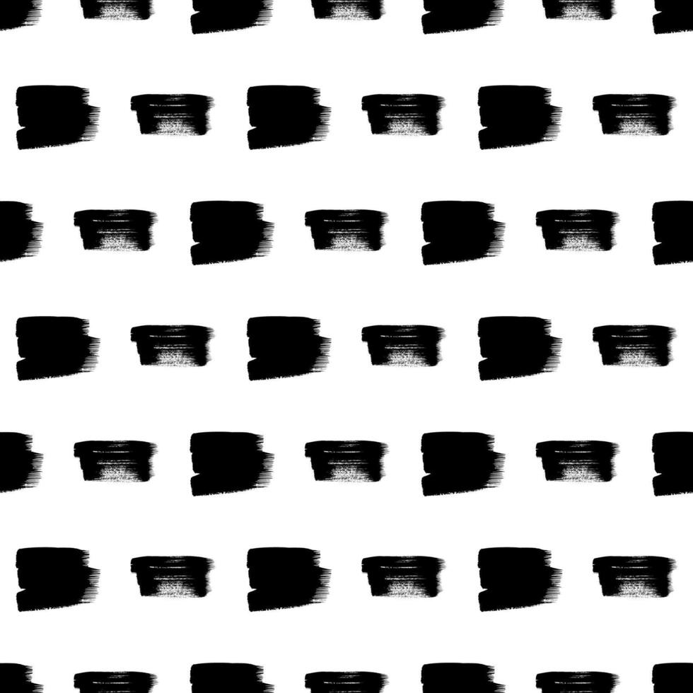 Seamless Pattern with hand drawn scribble smears vector