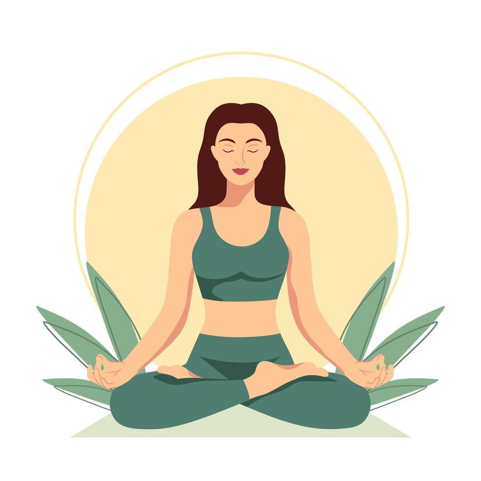 Lotus Pose Padmasana yoga meditation for students