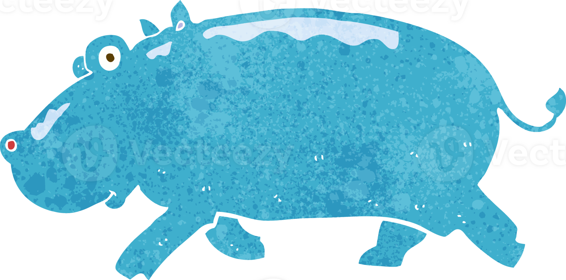 cartoon hippopotamus drawing png