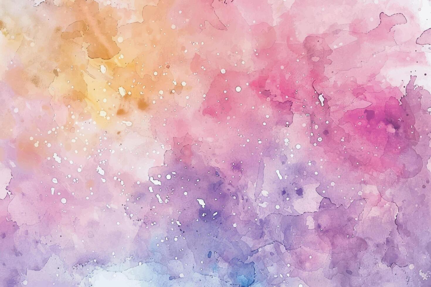 Abstract rainbow colors watercolor background vector