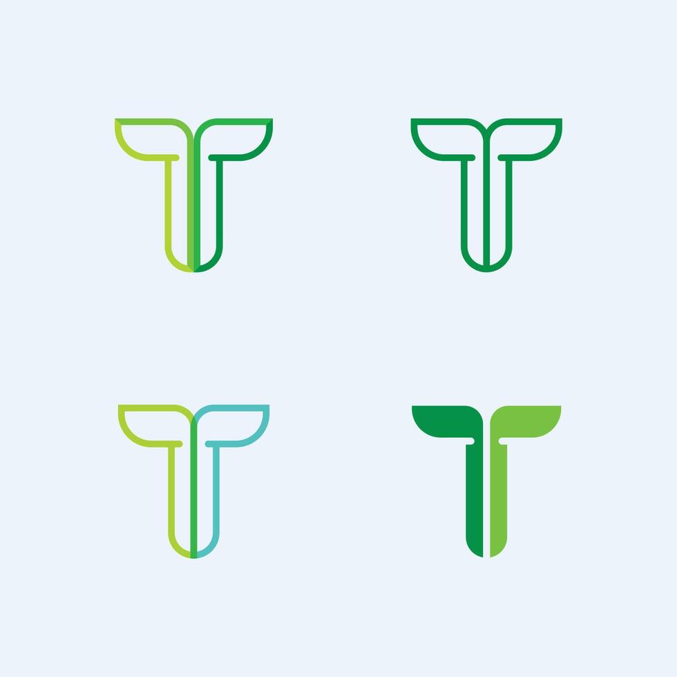 letter T logo image and font T design graphic vector
