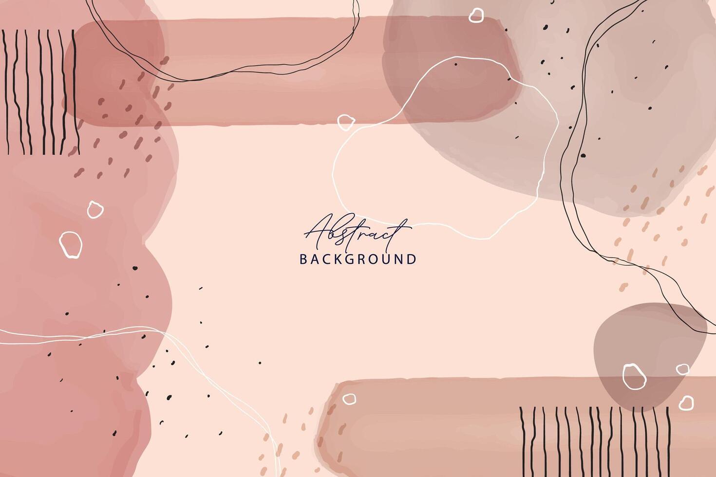 Watercolor art background vector