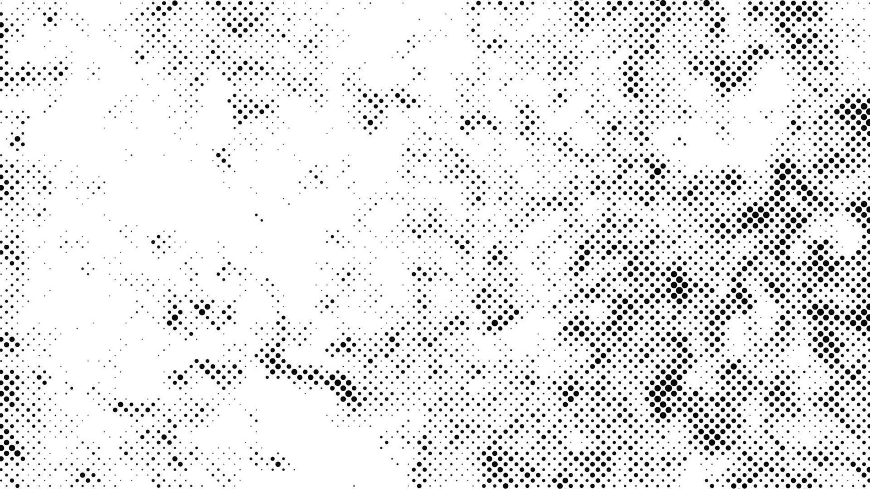 Black dots pattern. Abstract halftone texture background. vector