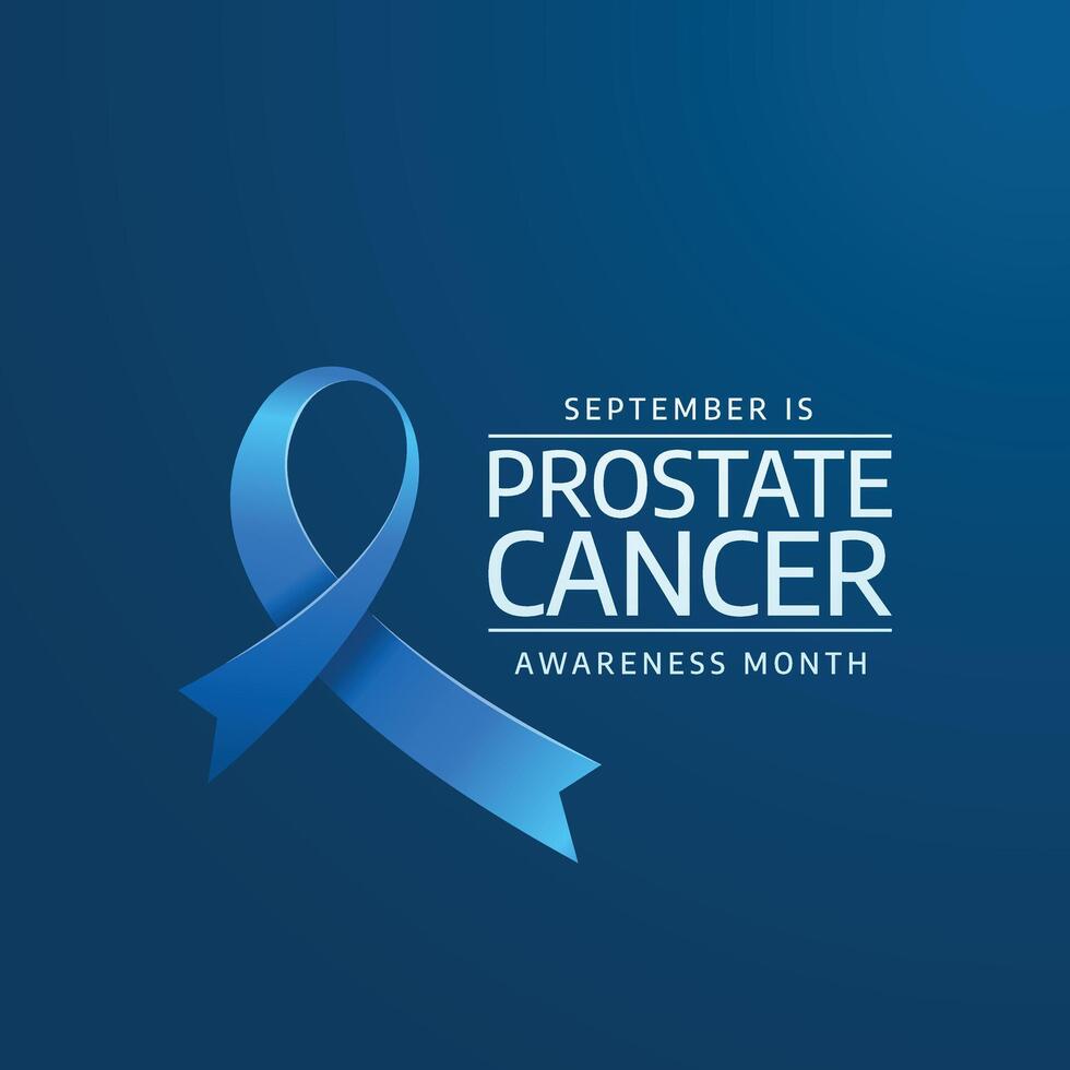 Prostate Cancer Awareness. Flat art design. Ribbon design. Good for usage. Good for template celebration. eps 10. vector