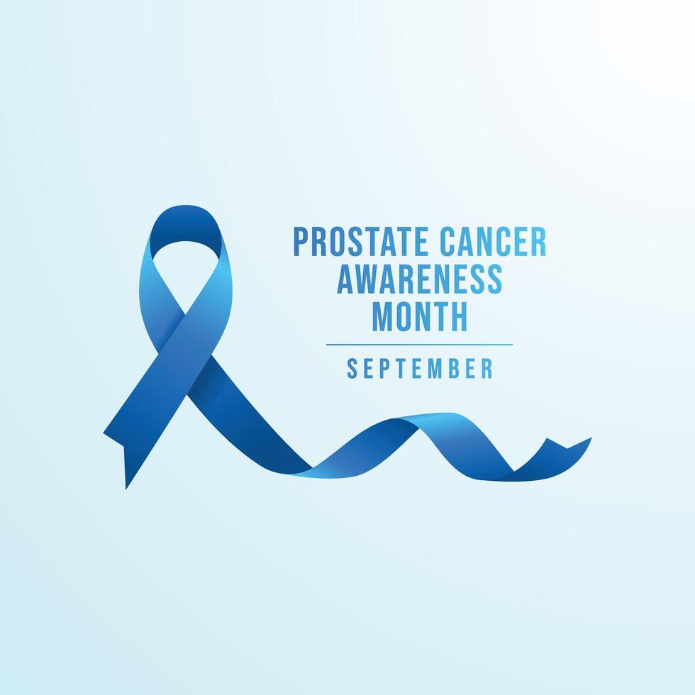 Prostate Cancer Awareness. Flat art design. Ribbon design. Good for usage. Good for template celebration. eps 10. vector