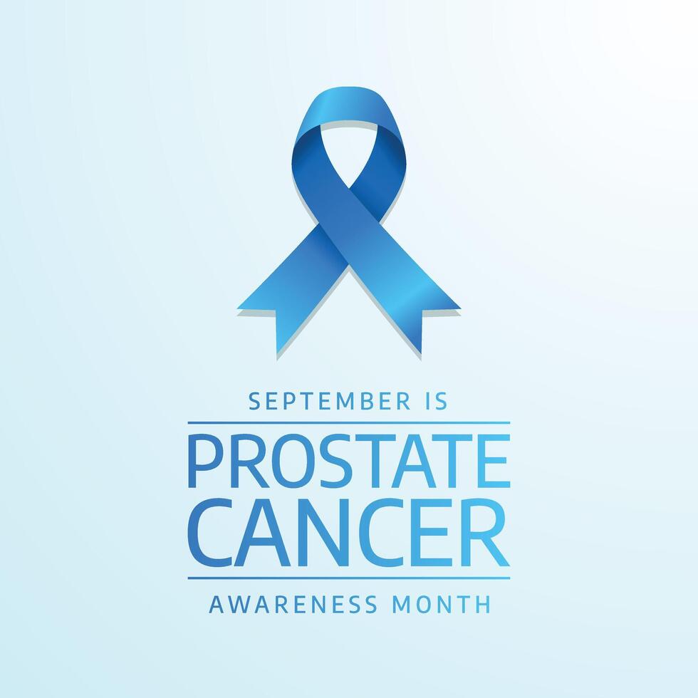 Prostate Cancer Awareness. Flat art design. Ribbon design. Good for usage. Good for template celebration. eps 10. vector