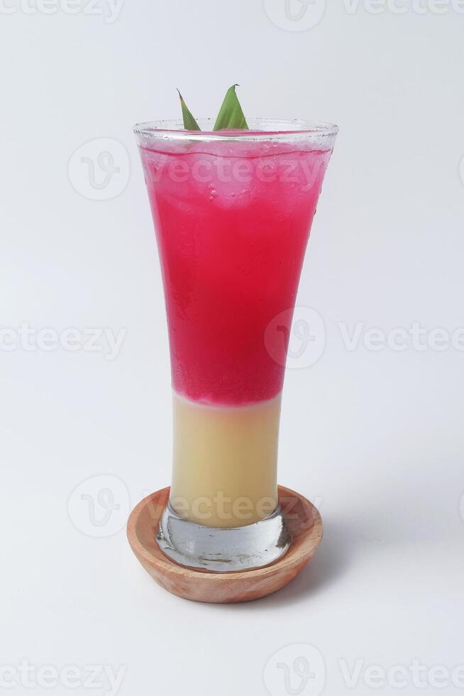 A typical Indonesian drink is often called Soda Gembira photo