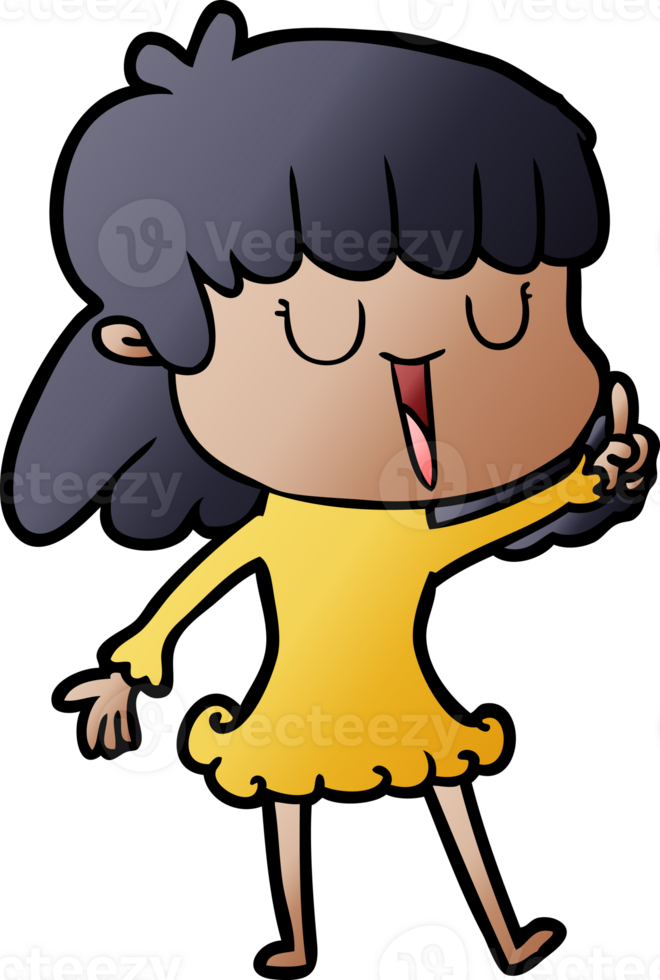 cartoon woman drawing png