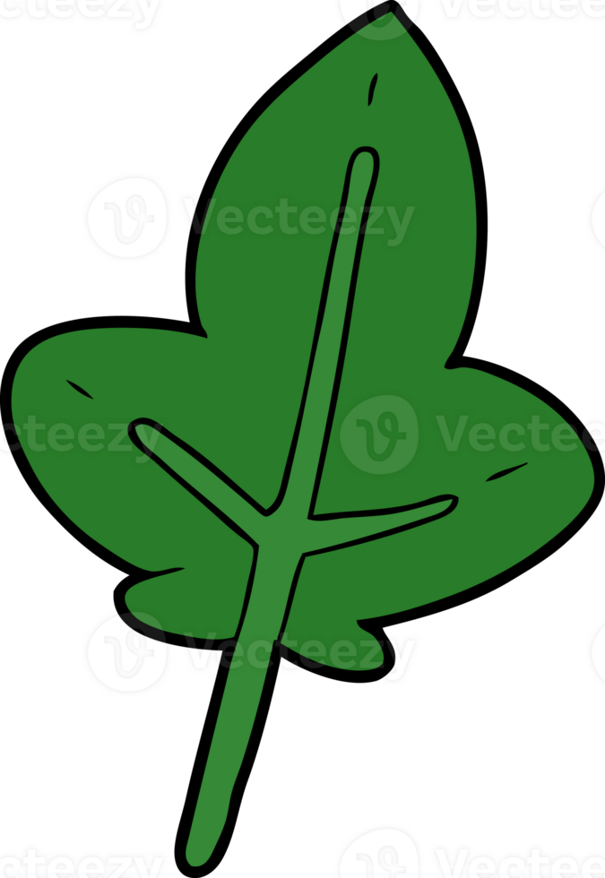 cartoon leaf drawing png