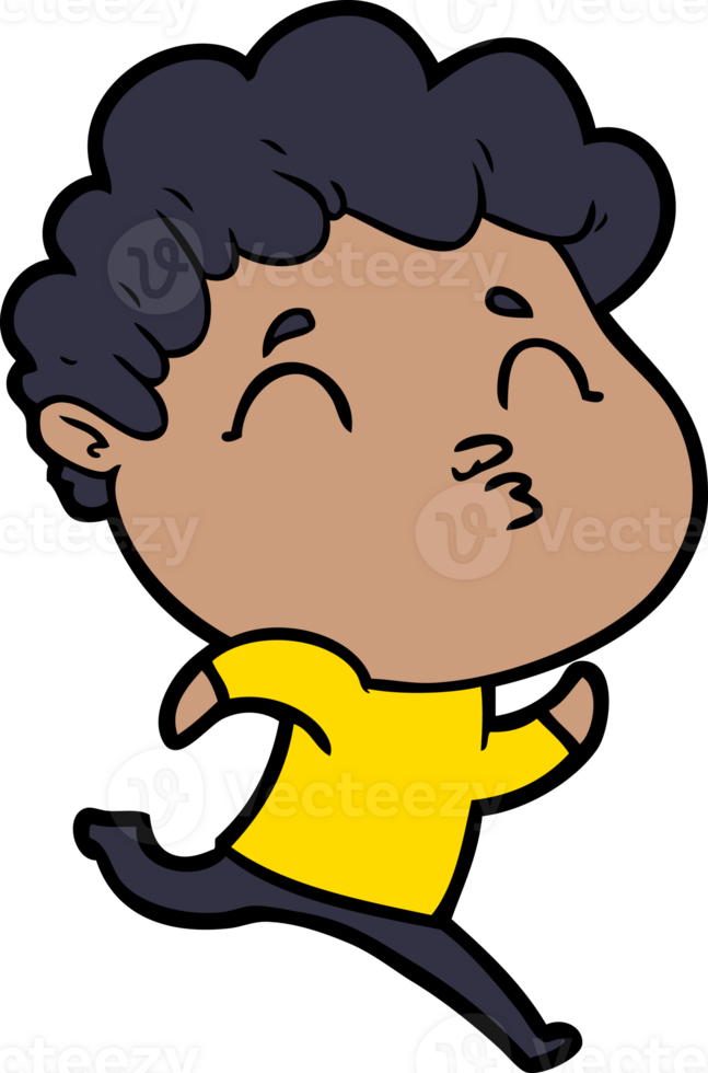 cartoon man pouting drawing png