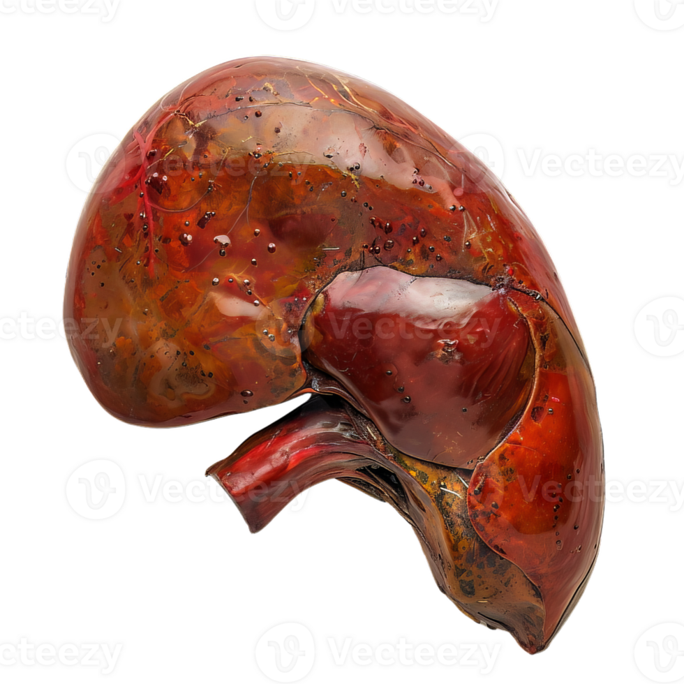 Health Issues and Liver Inflammation, Detailed Diagrams and Graphics for Medical Education and Healthcare Visual Resources png