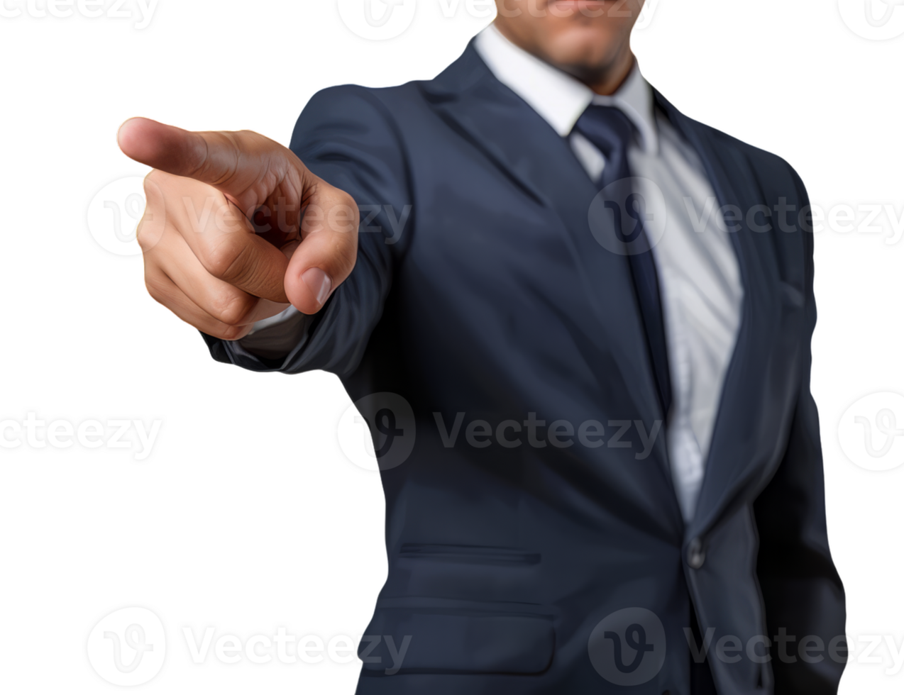 Businessman Pointing Finger Accusatorily Towards You Professional Gesture in Business Context png