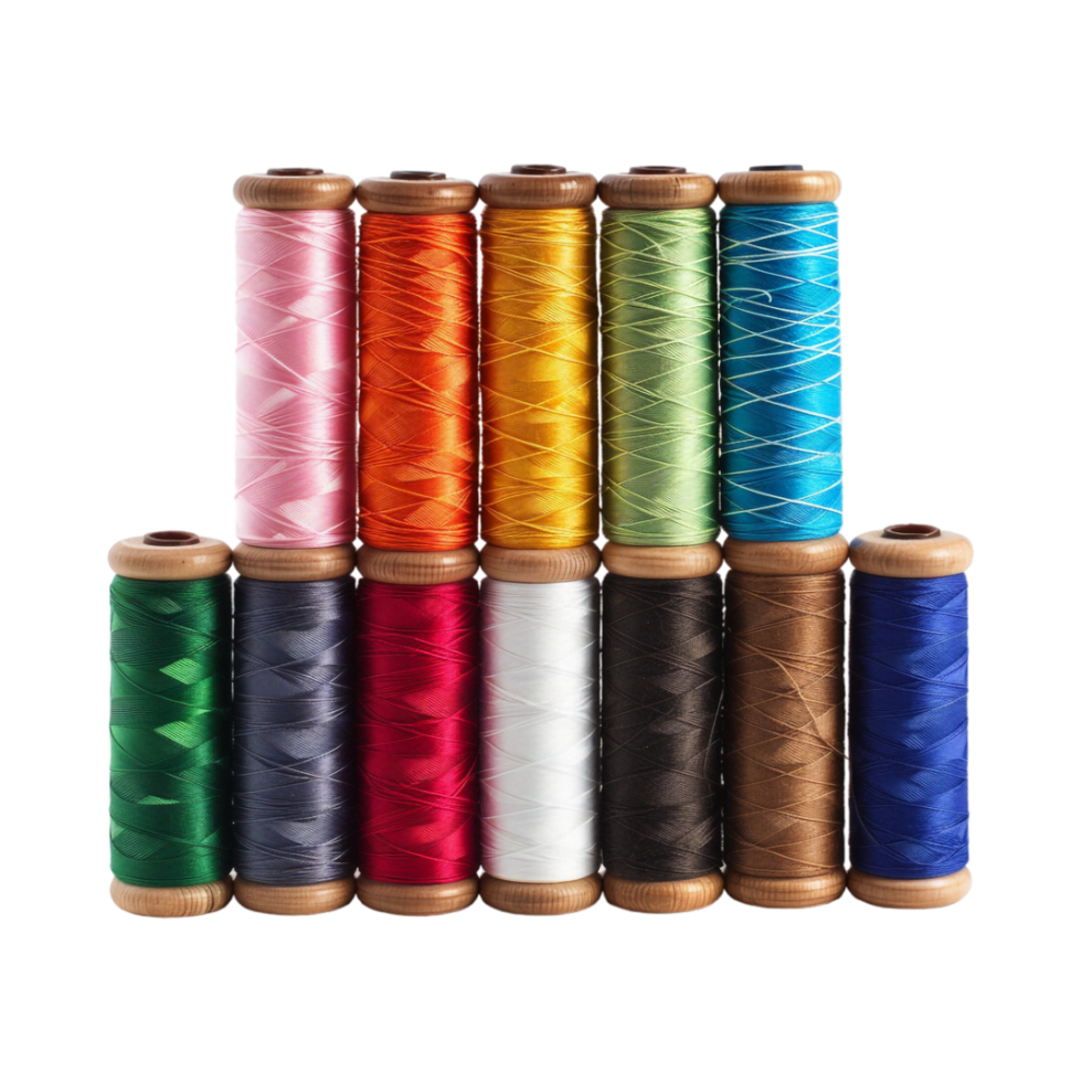 Stack pf Threads on Transparent Background png