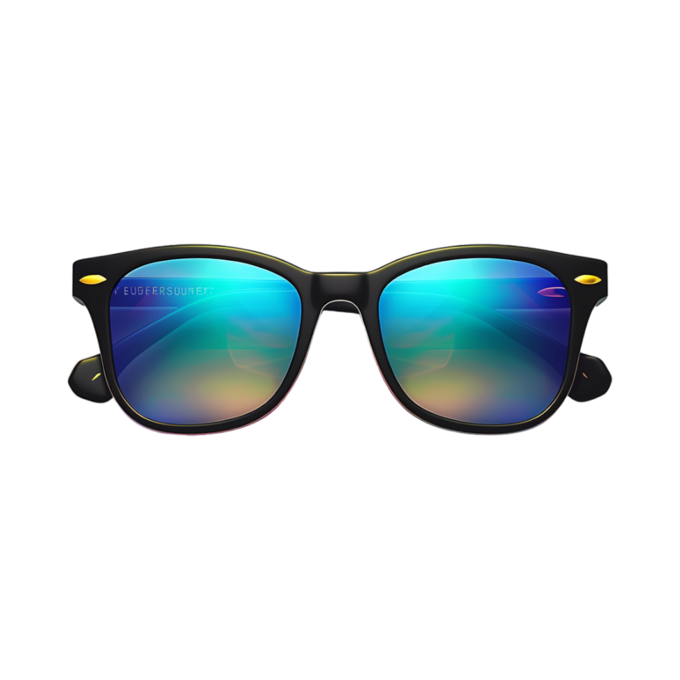 Summer Fashion Glasses on Transparent Background png