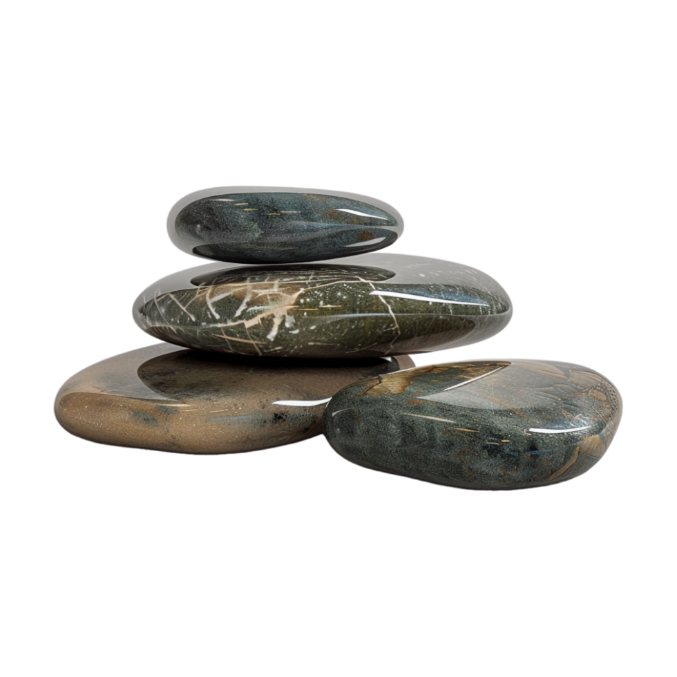 Plain Round Rock Clean on Transparent Background png