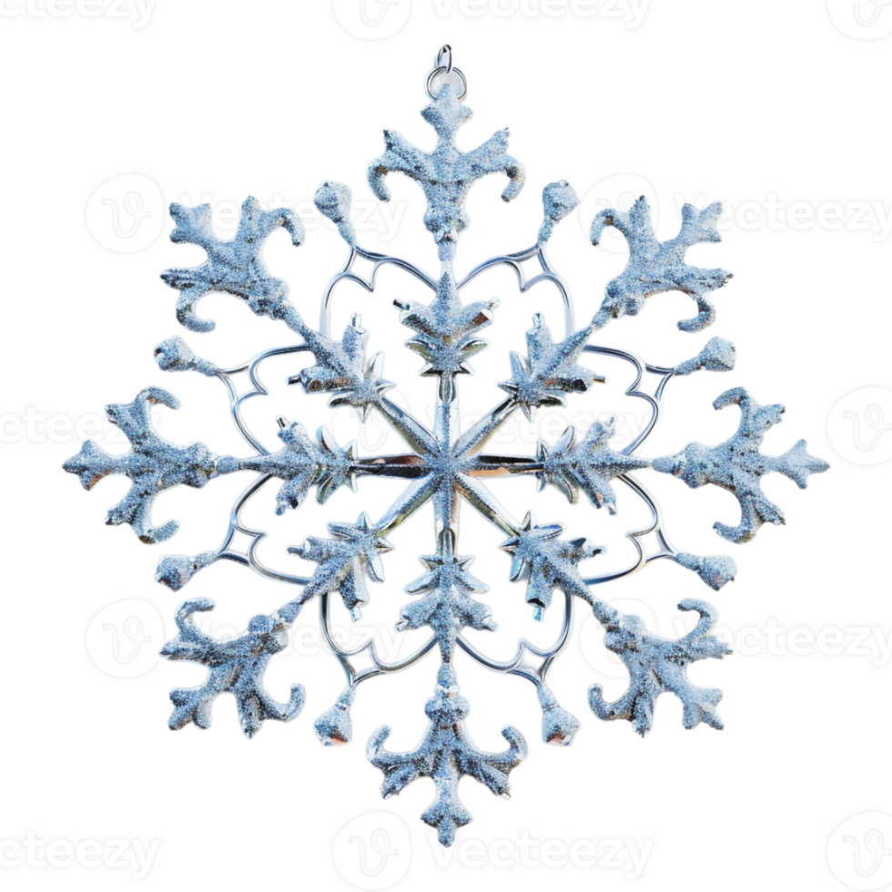 Winter Snowflakes on Transparent Background png