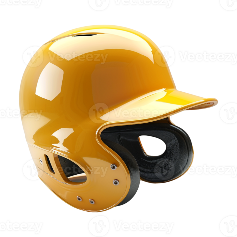 Baseball Player Helmet on Transparent Background png