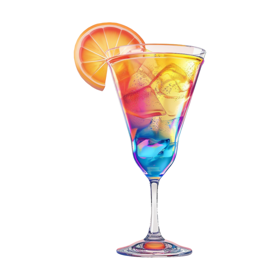 cocktail bicchiere su trasparente sfondo png