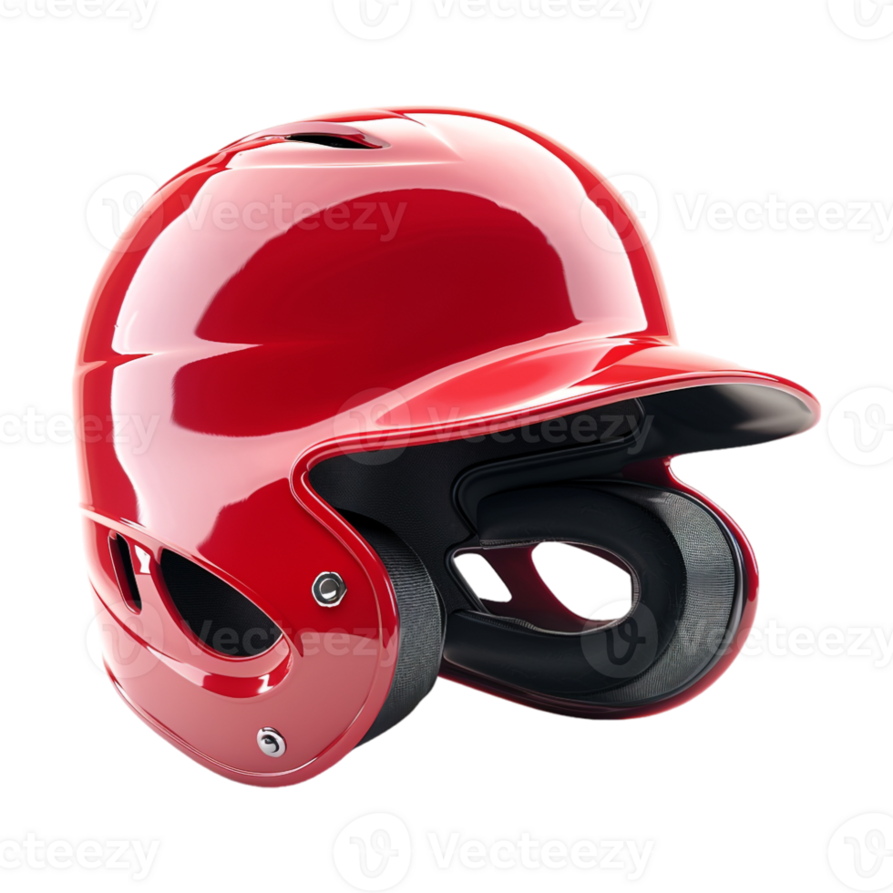 Baseball Player Helmet on Transparent Background png