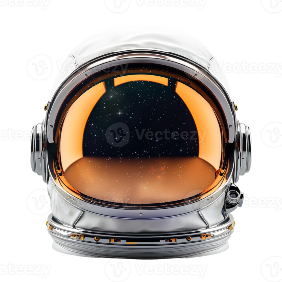 Astronaut Helmet on Transparent Background png