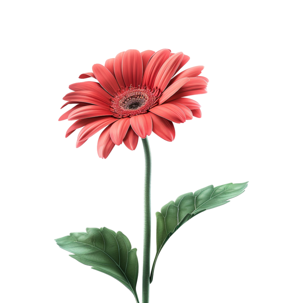 Barberton daisy Plant on Transparent Background png