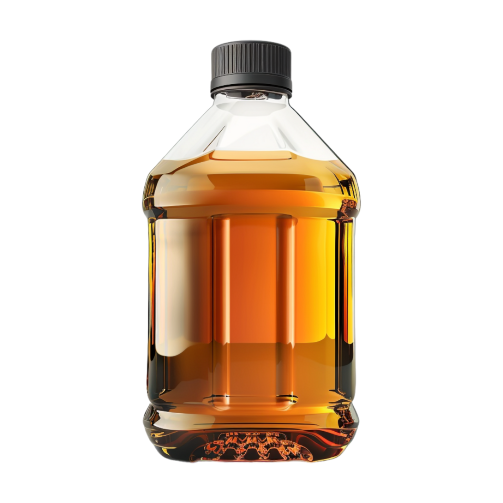 Oil Plastic Bottle on Transparent Background png