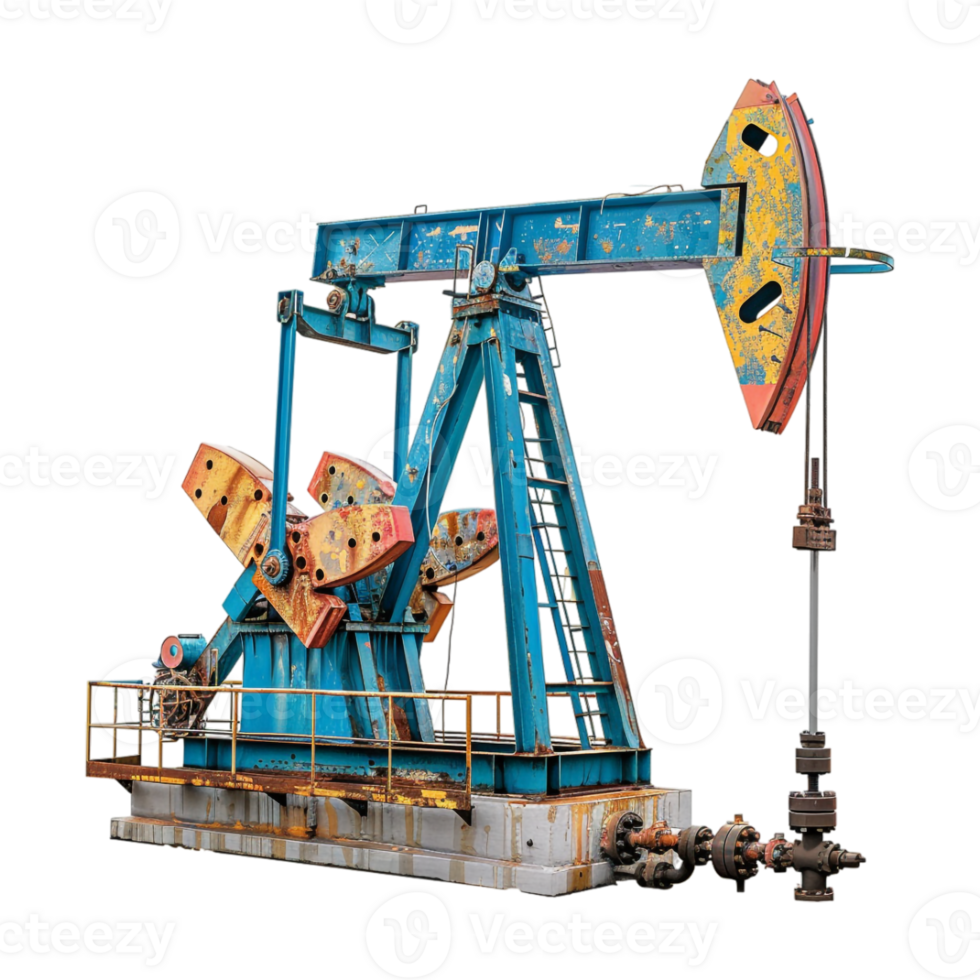 Oil Extracting Machine on Transparent Background png