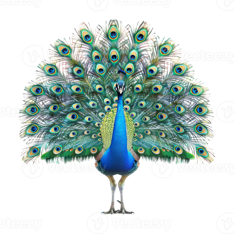 Peacock on Transparent Background png