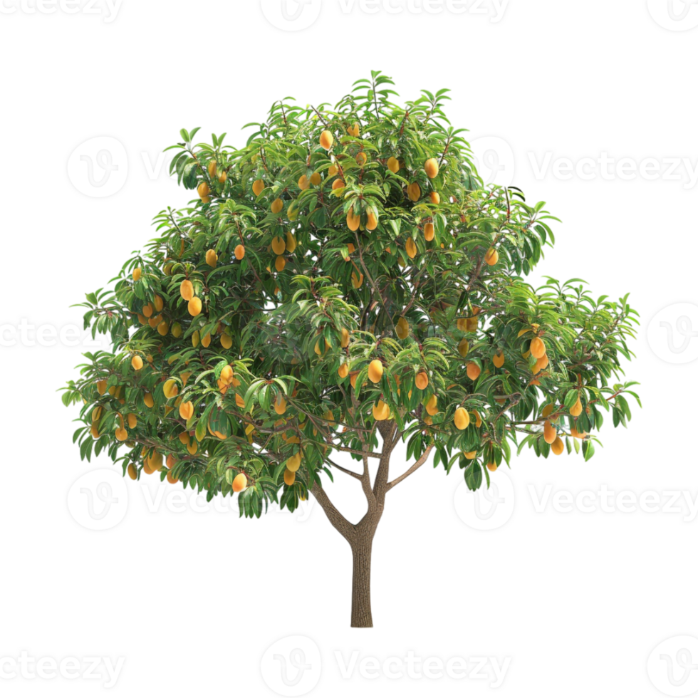 Mango Tree on Transparent Background png