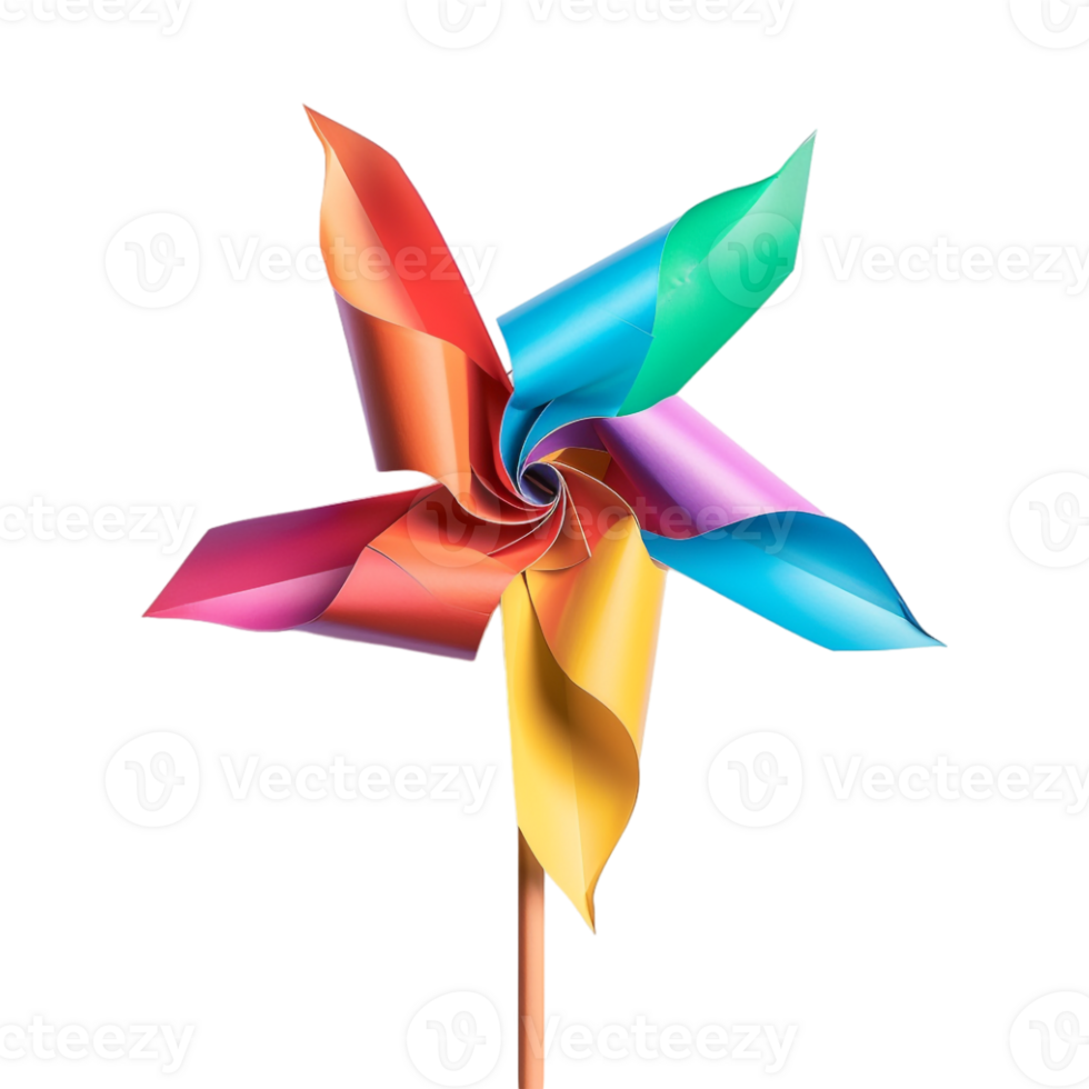 Paper Crafted Fan on Transparent Background png