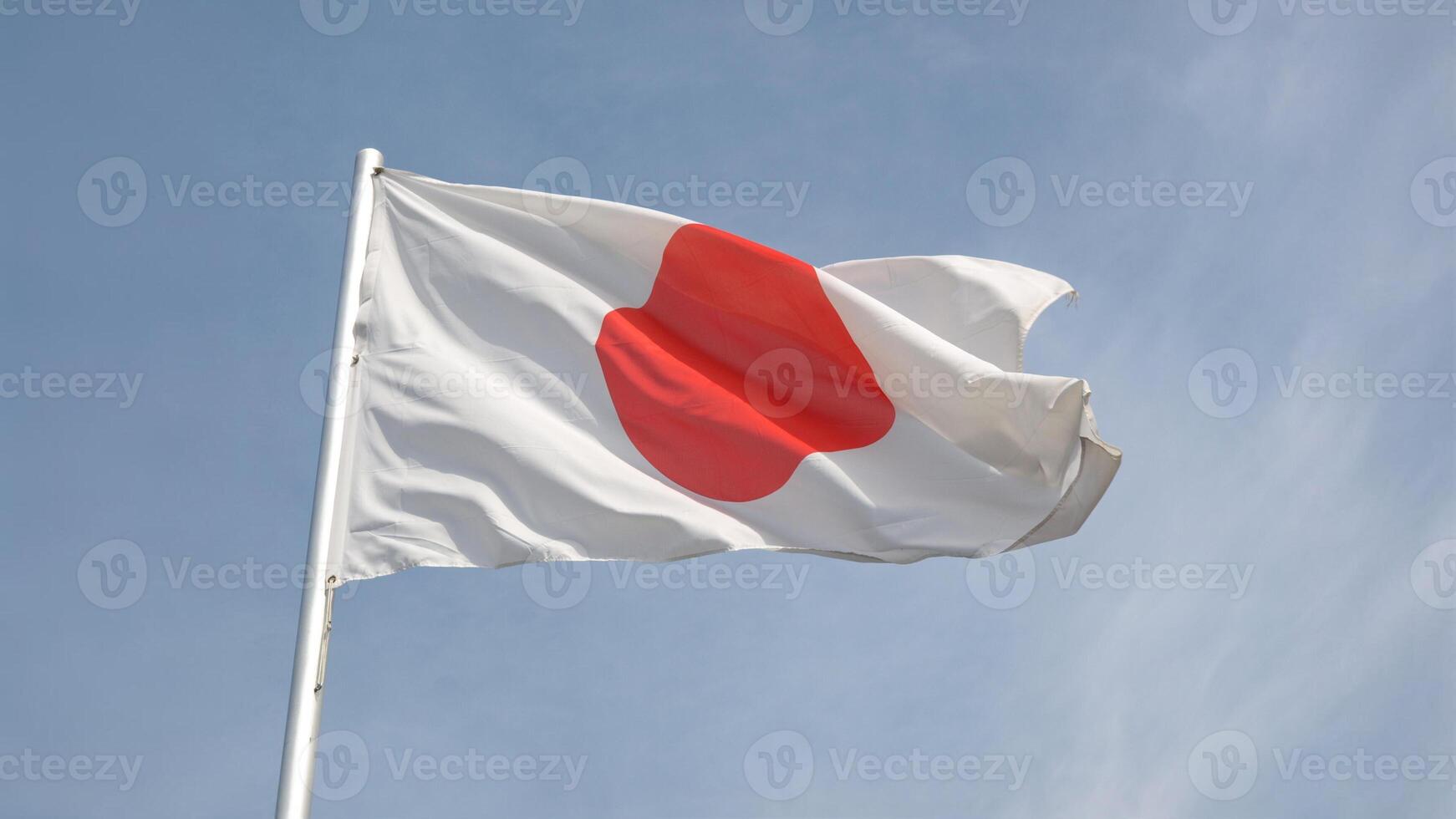Japanese flag of Japan photo