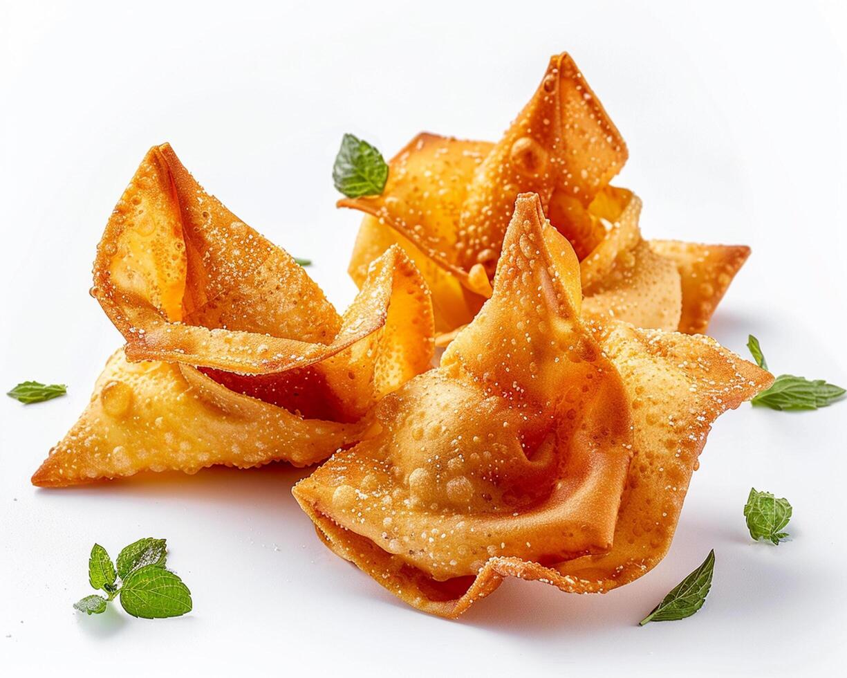 a white plate with food photo