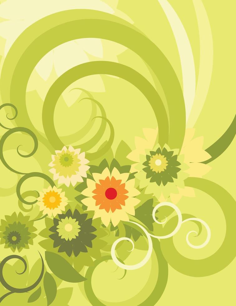 Arabesco florals design, florals black and white design illustration. vector