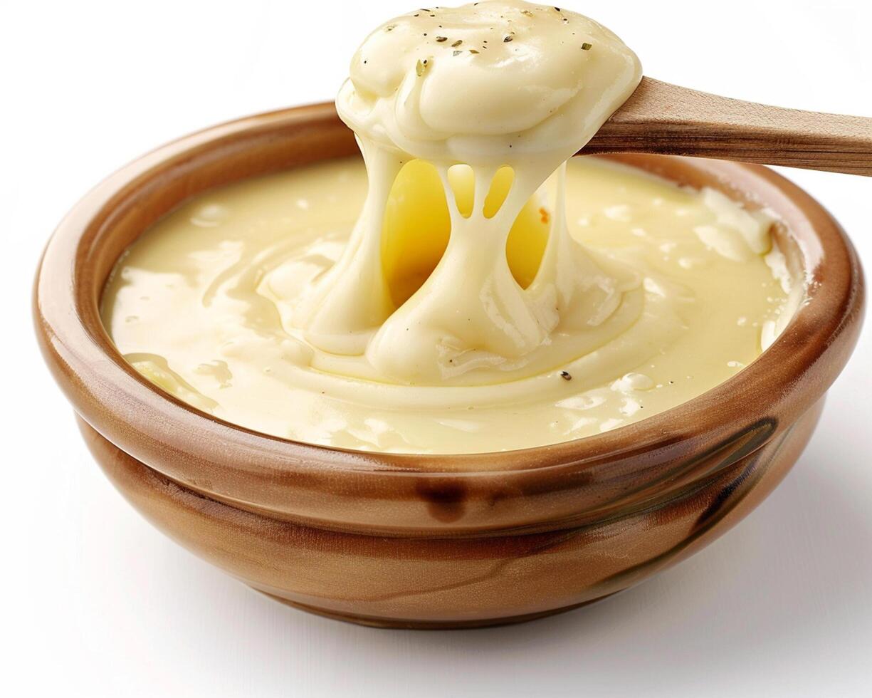cheese in a bowl photo