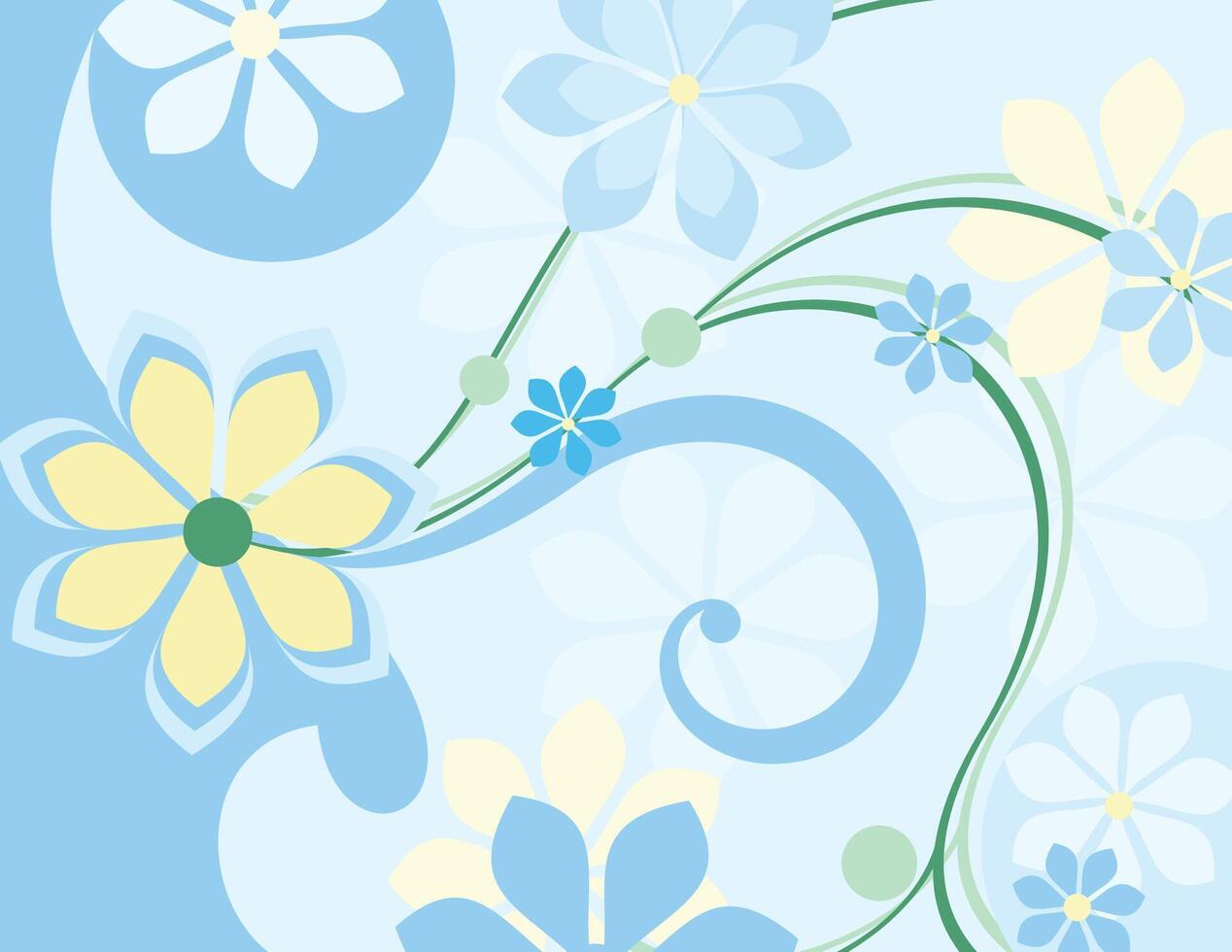 Arabesco florals design, florals black and white design illustration. vector
