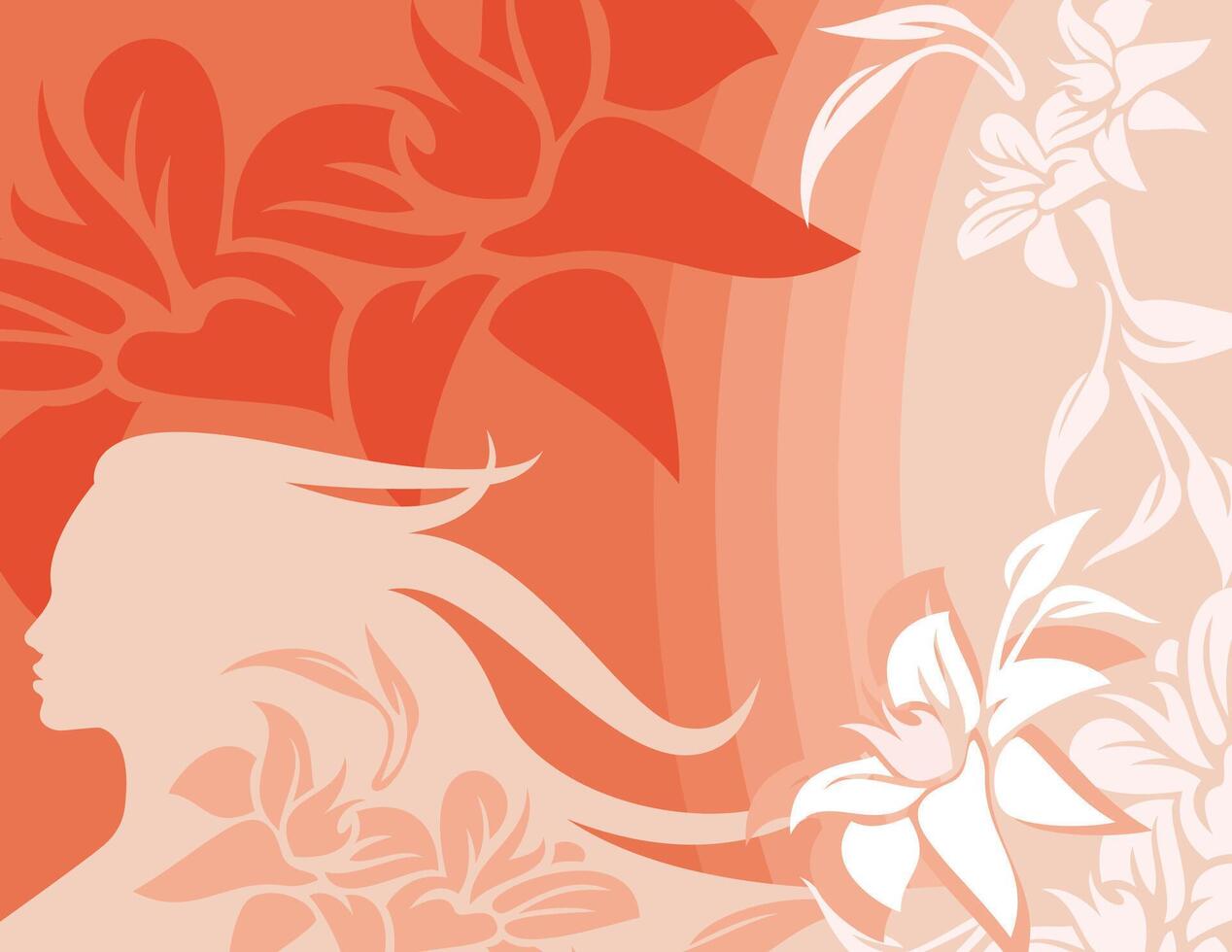 Arabesco florals design, florals black and white design illustration. vector